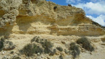 Another Detail Il-Qleigha Rock, Bahrija, Malta